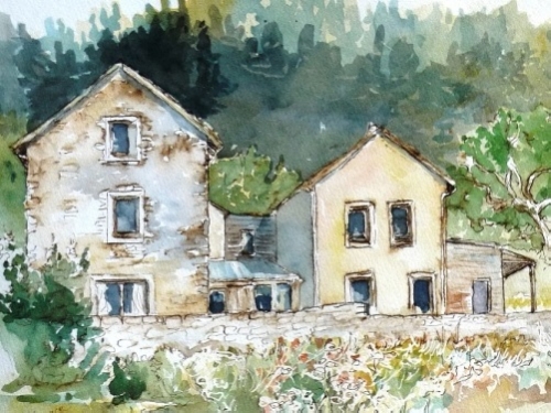 6 Gite aquarelle